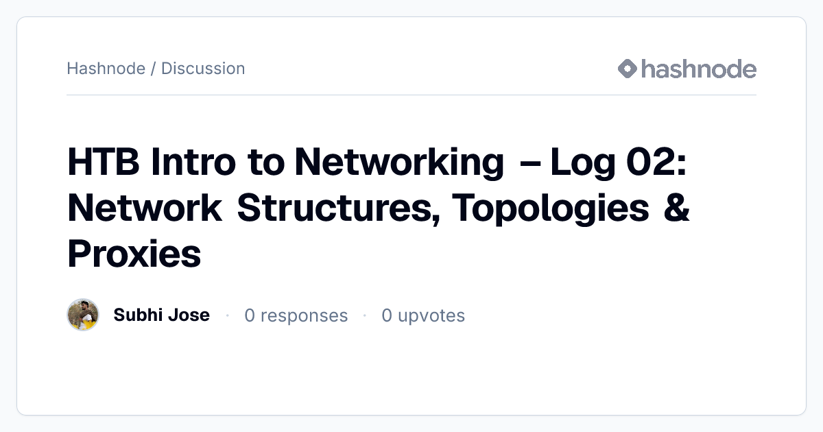 Discussion on 