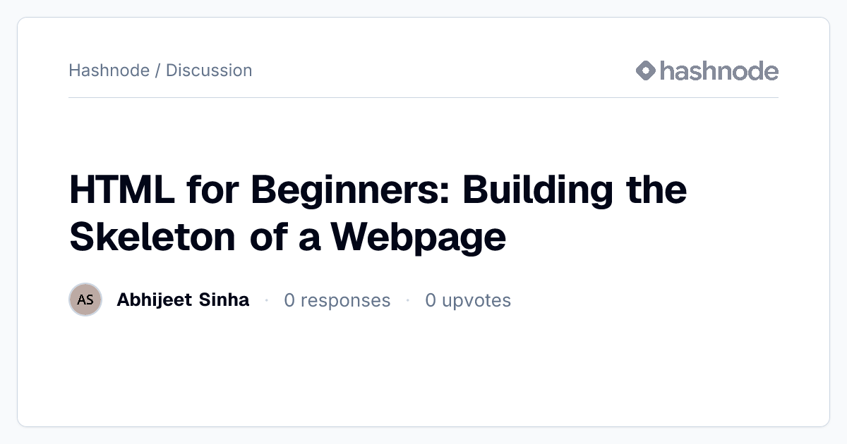 Discussion on 