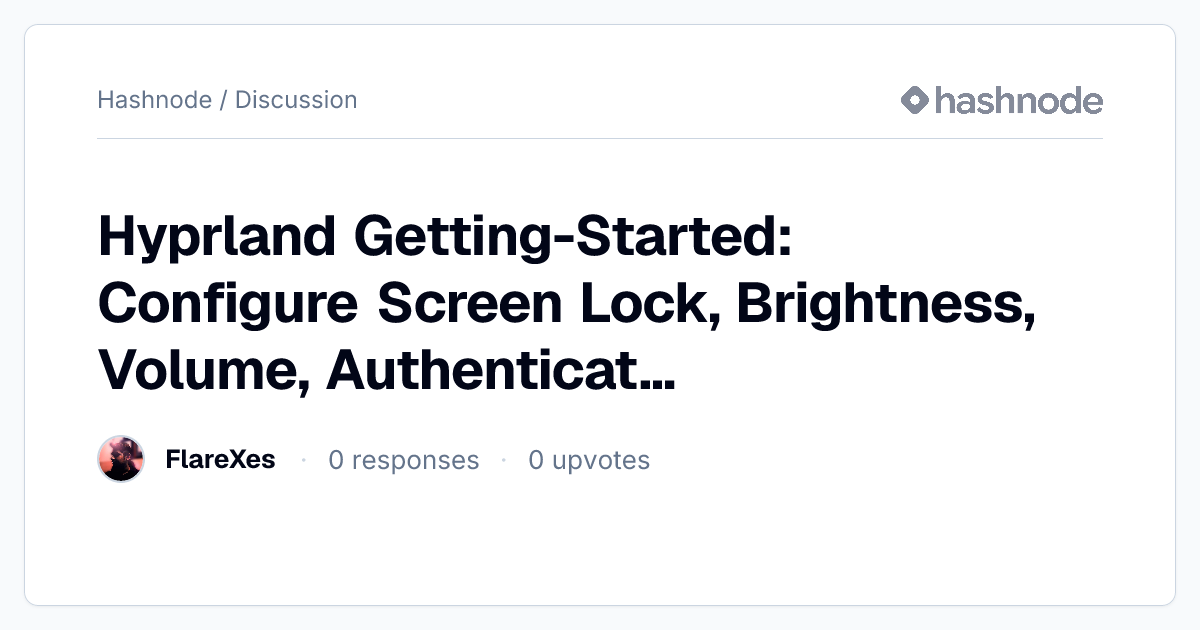 Discussion on 