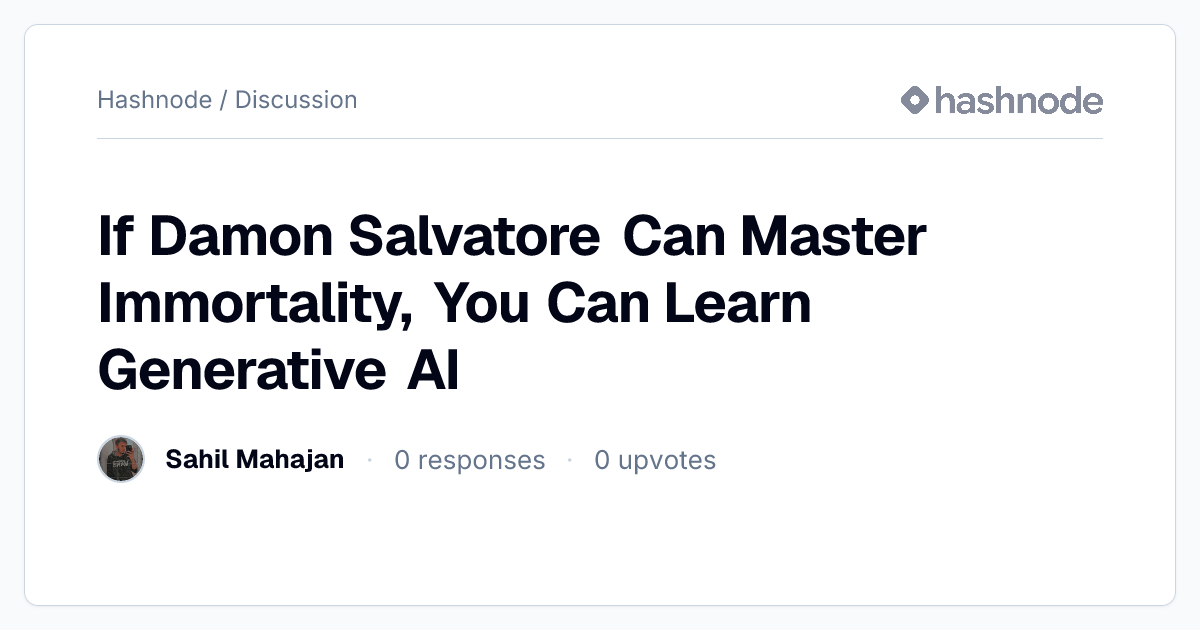 Discussion on 