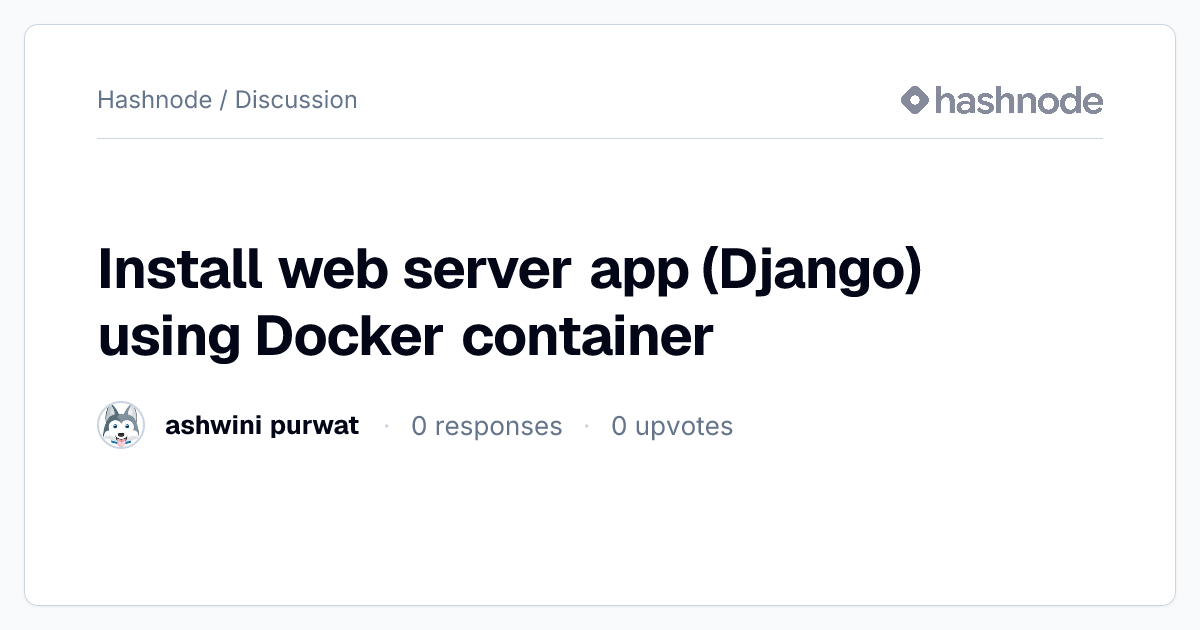 Discussion on 