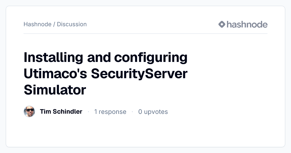 Discussion on 