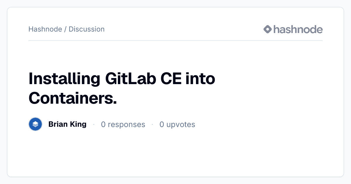Discussion on 