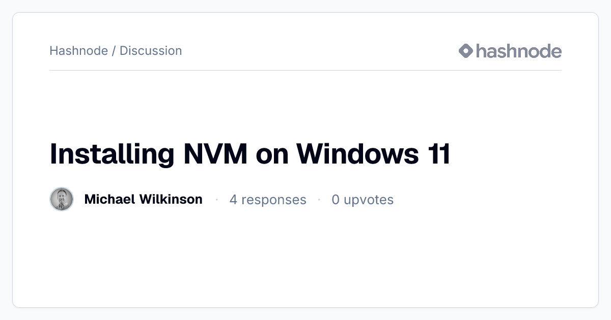 Discussion on 