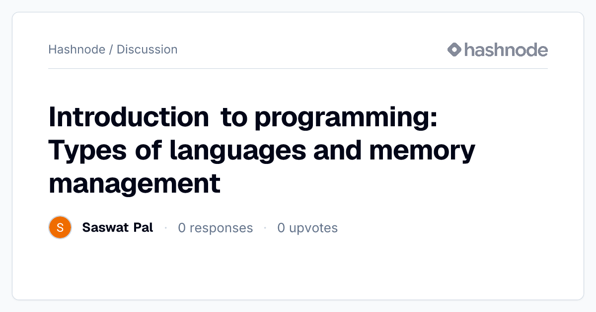 Discussion on 