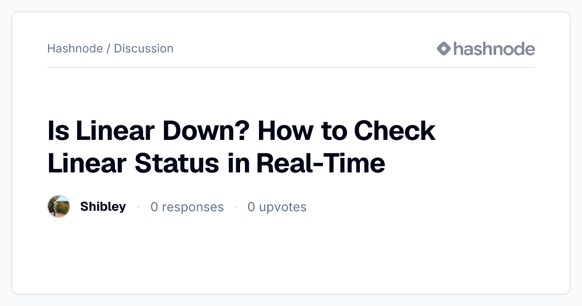 Discussion on 