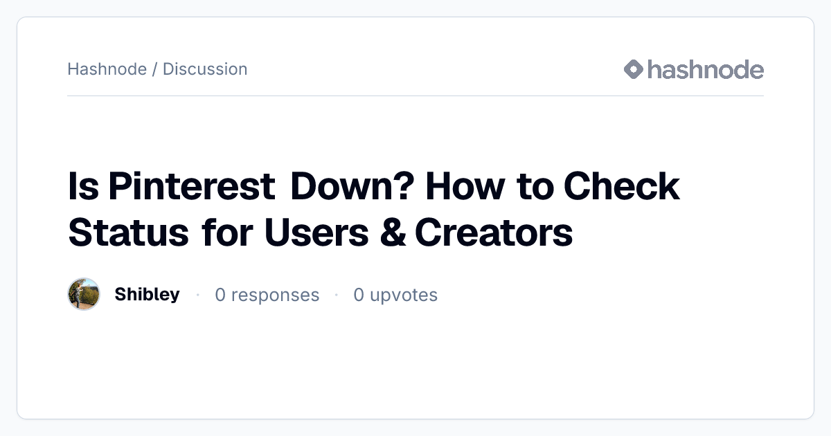 Discussion on 