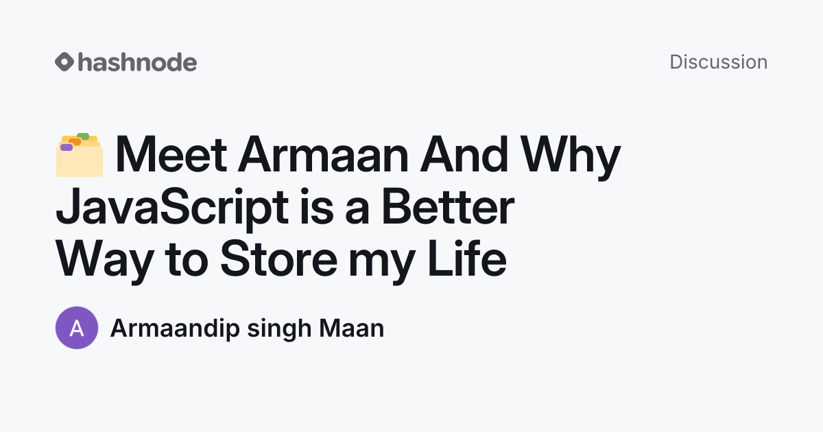 Discussion on 