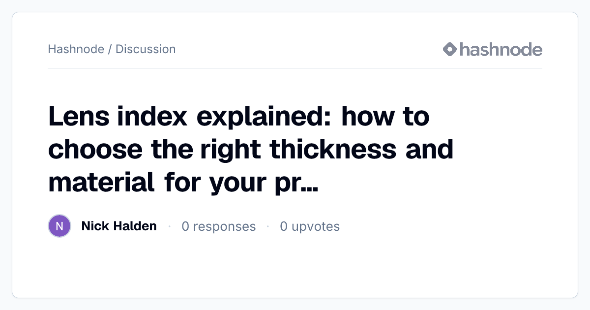 Discussion on 