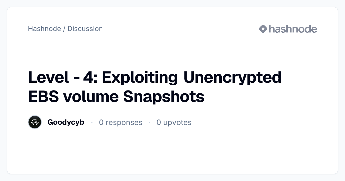 Discussion on 