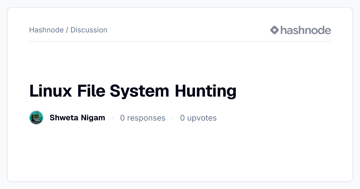 Discussion on 