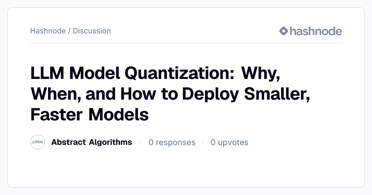 Discussion on 