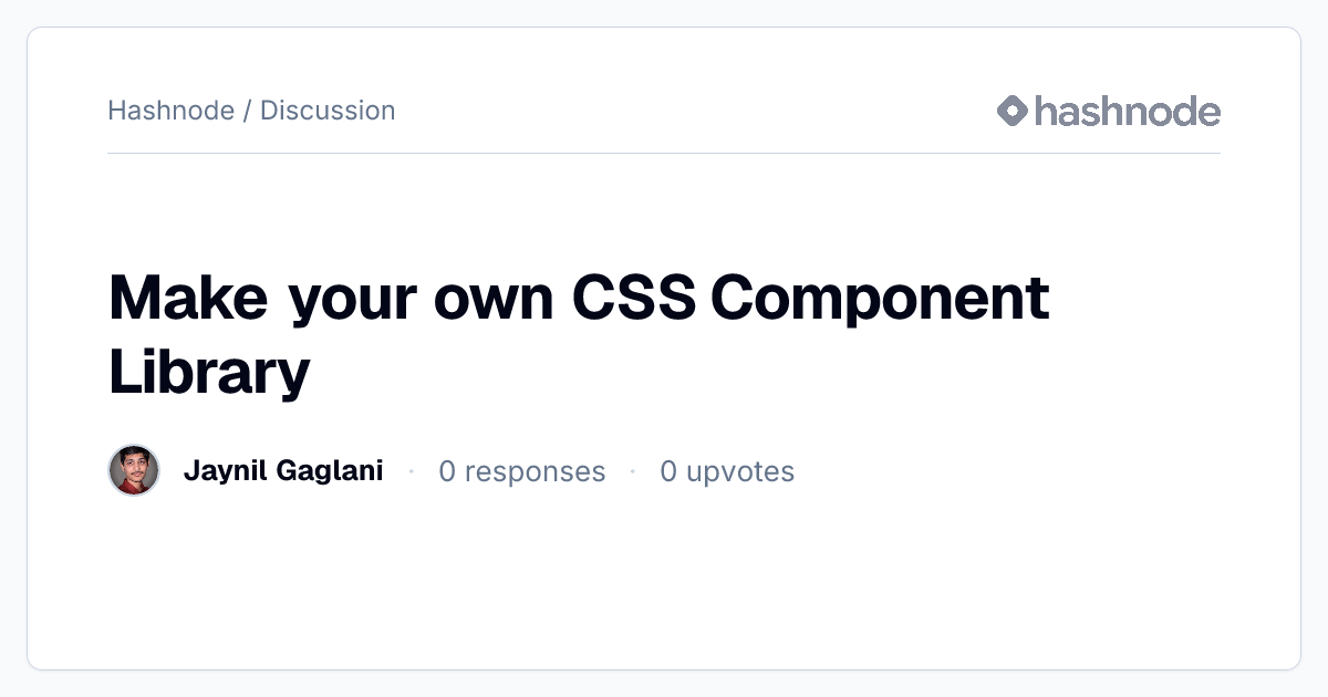 Discussion on 