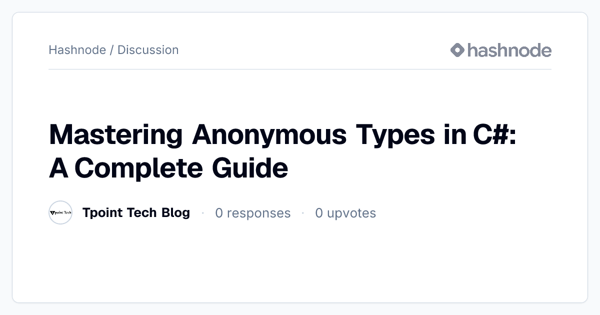 Discussion on 