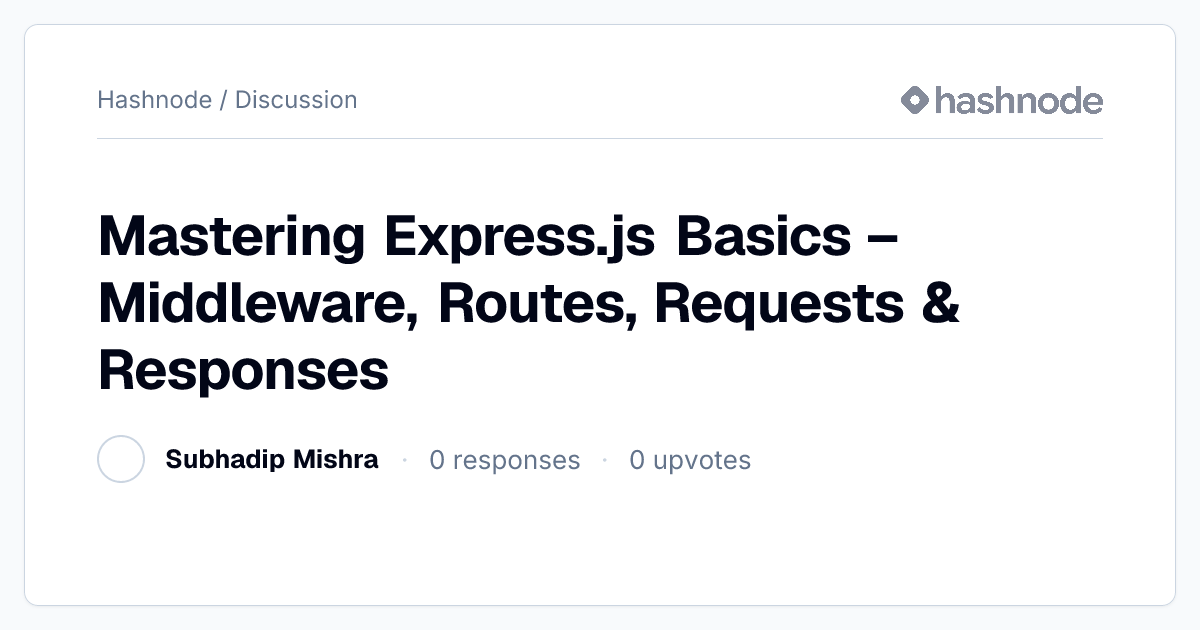Discussion on 