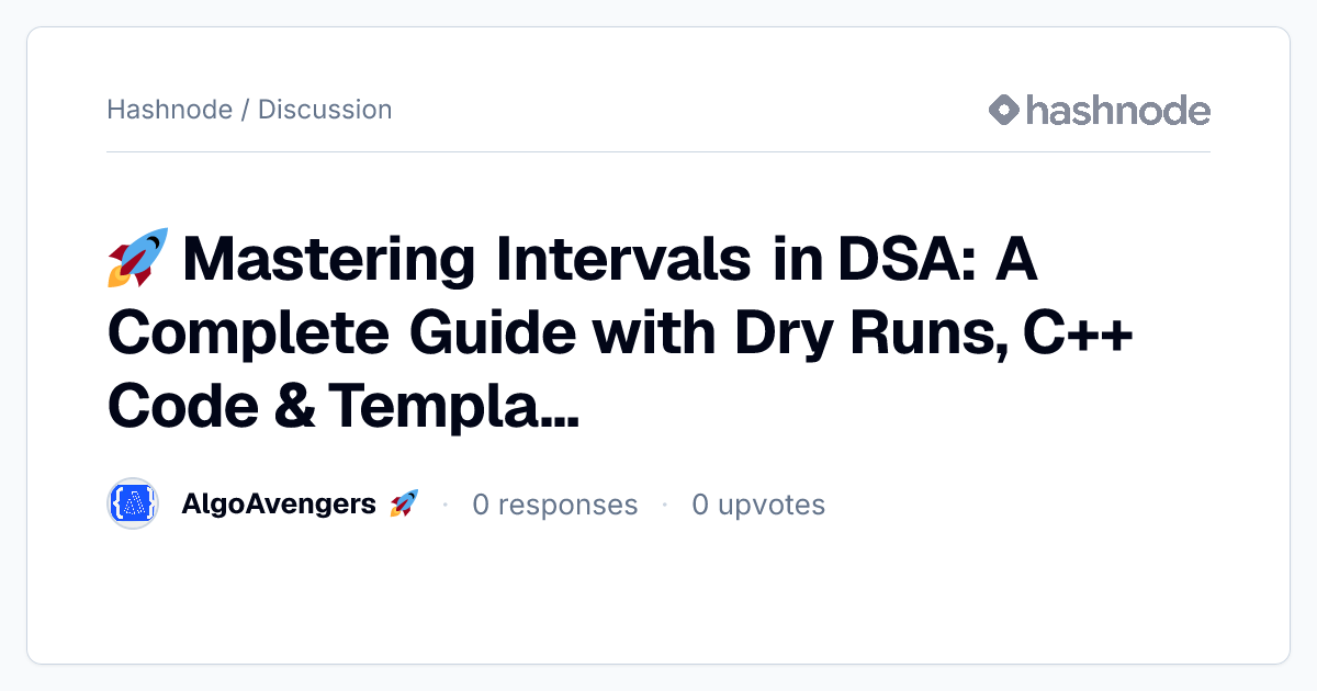 Discussion on 