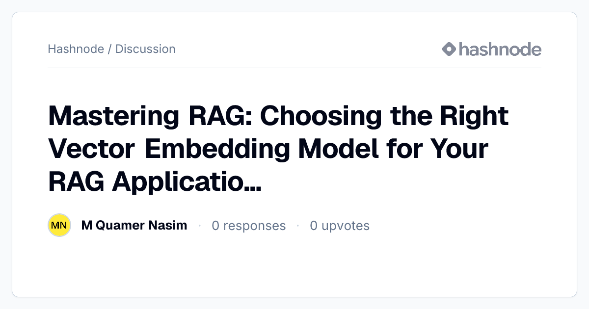Discussion on 