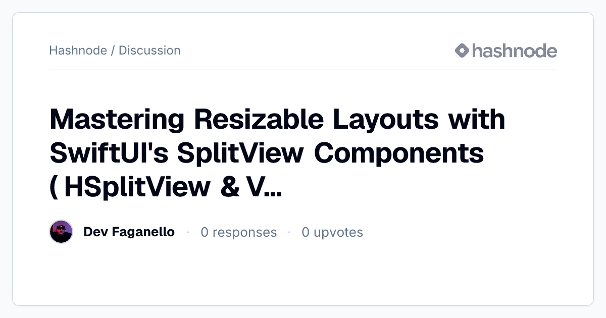 Discussion on 