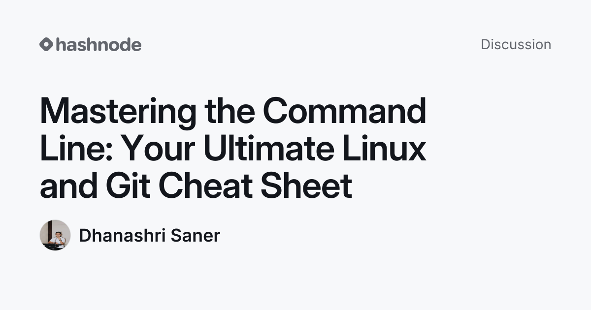 Discussion on "Mastering the Command Line: Your Ultimate Linux and Git ...