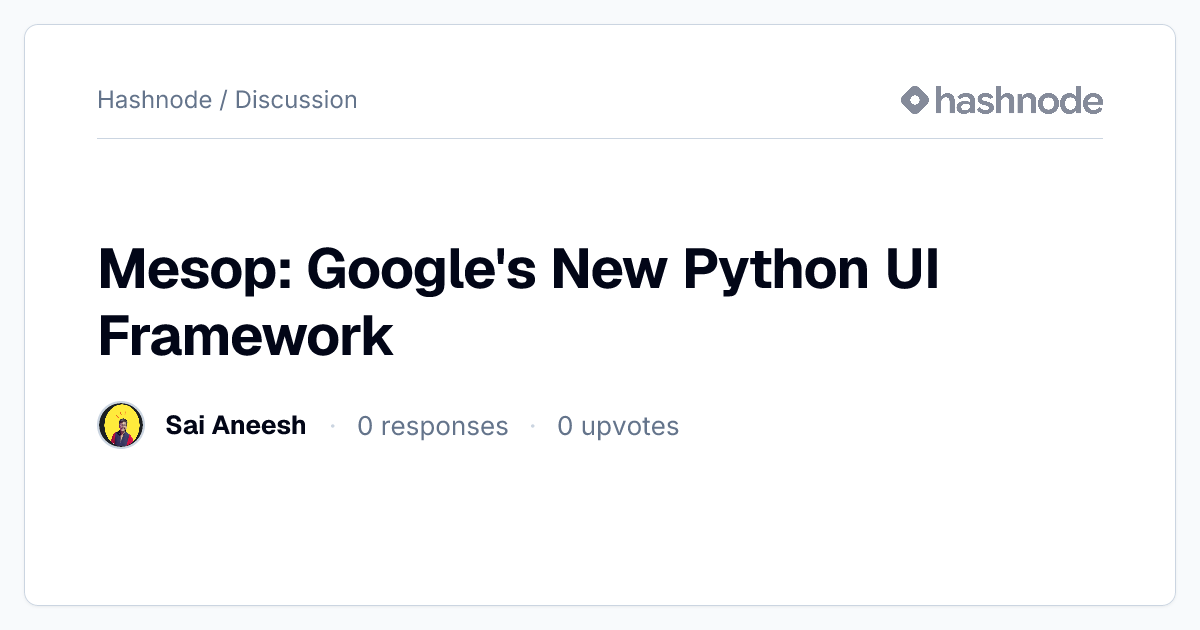 Discussion on 