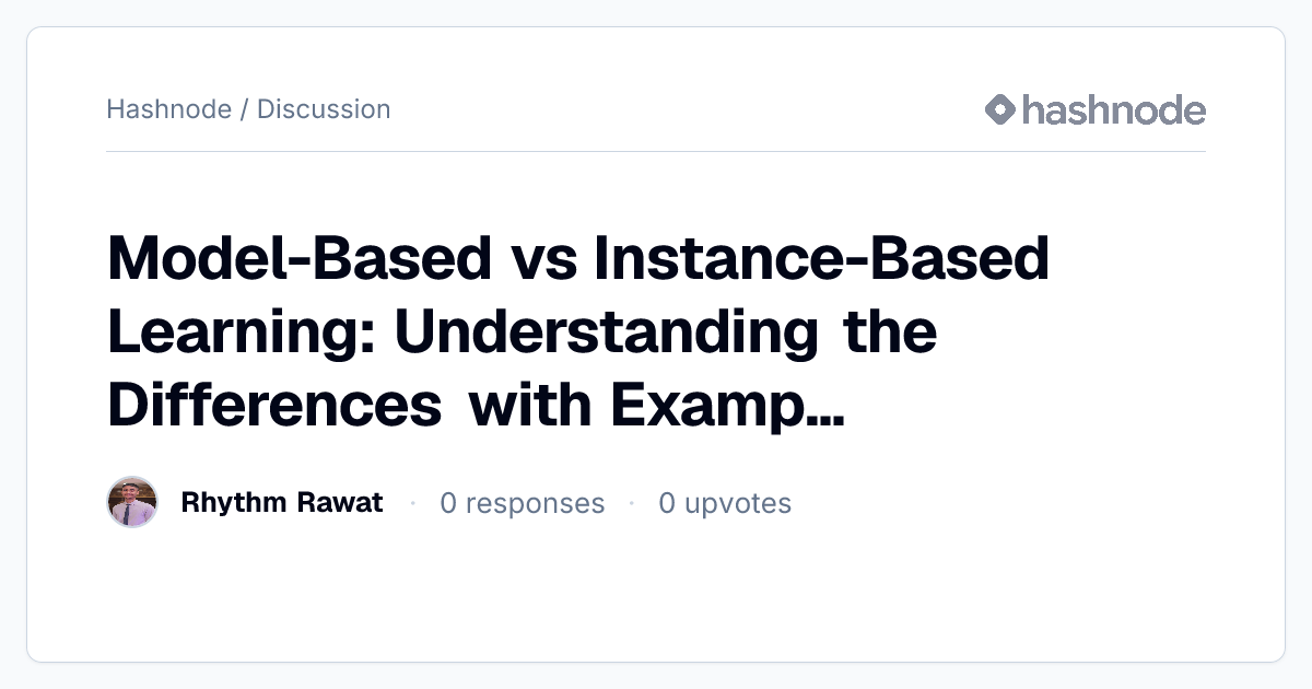 Discussion on 