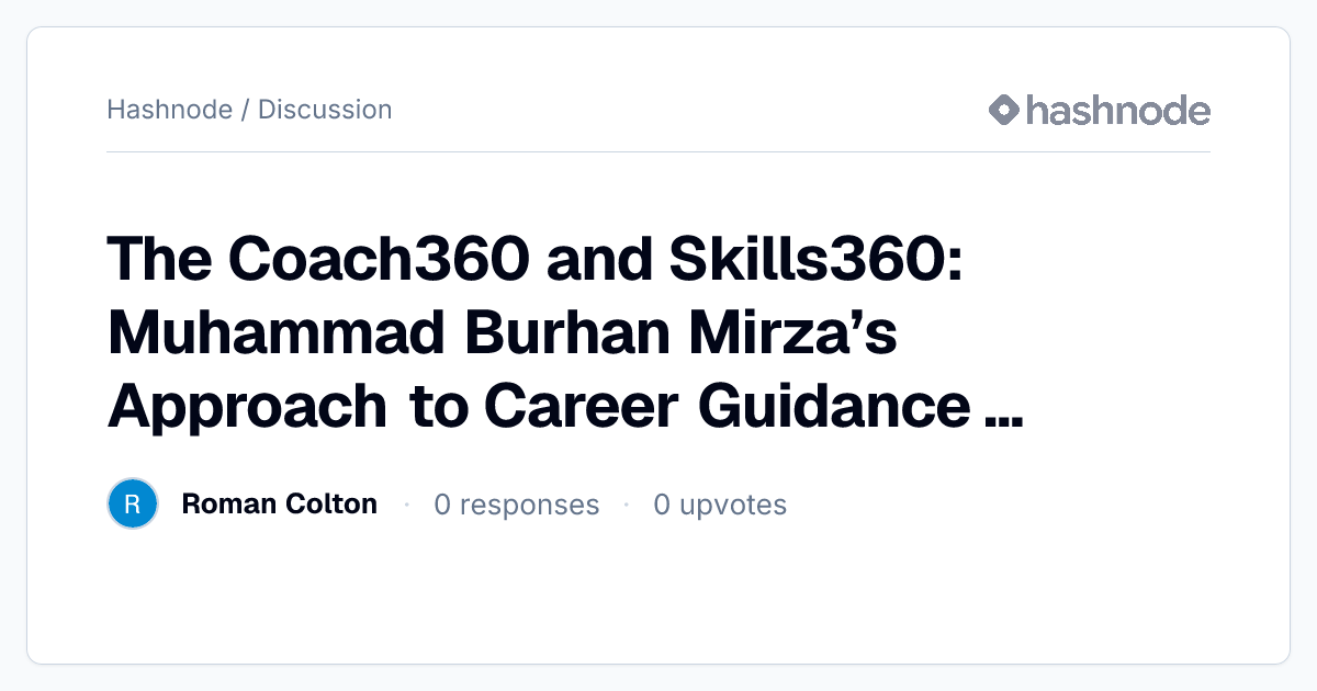 Discussion on 