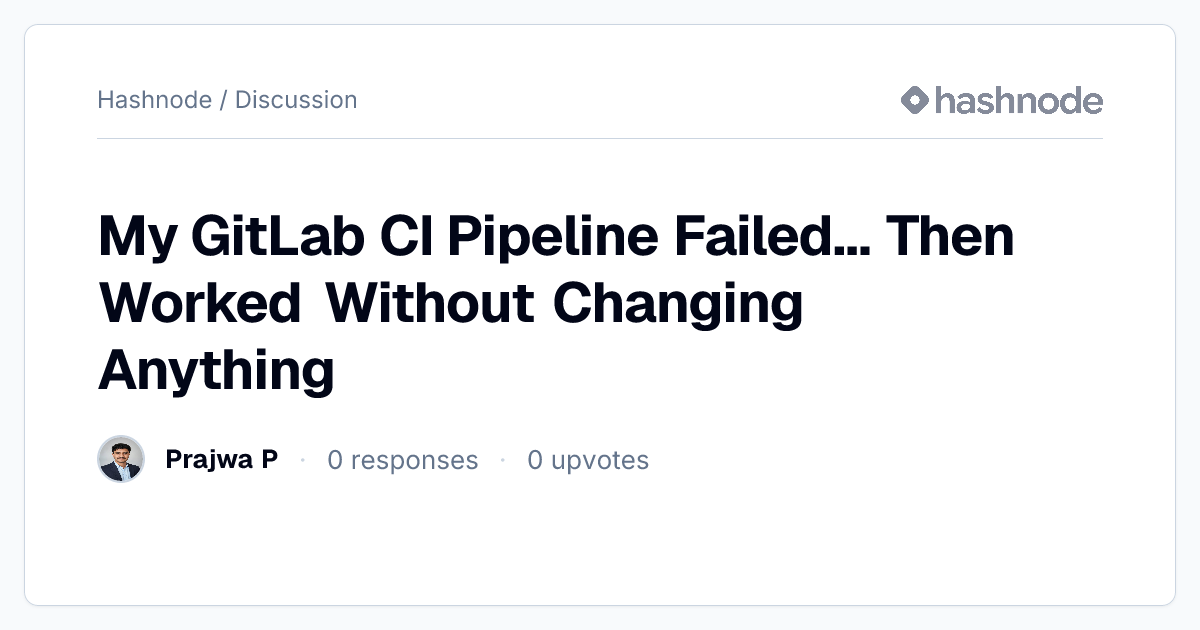 Discussion on 