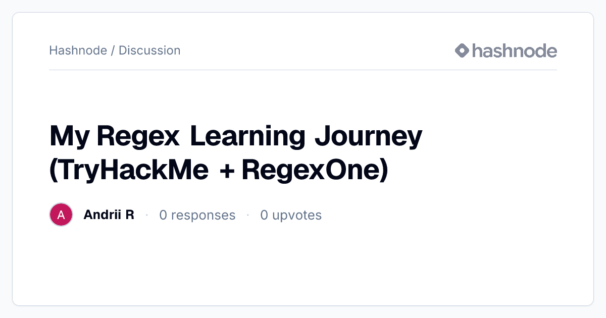 Discussion on 