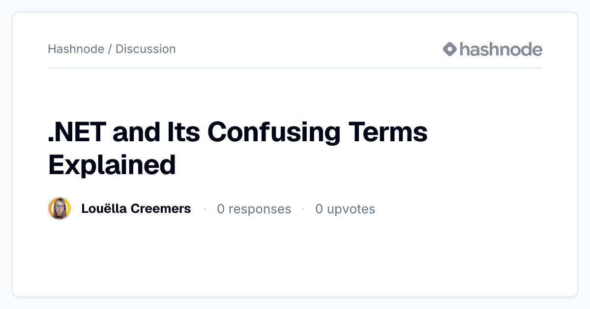 Discussion on 