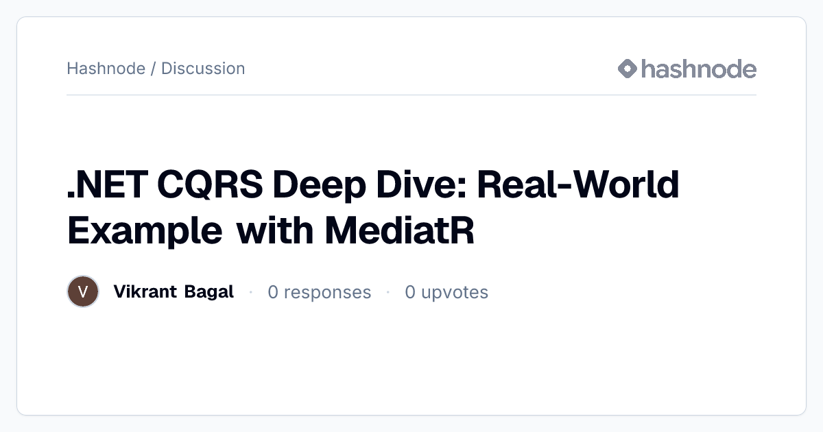 Discussion on 