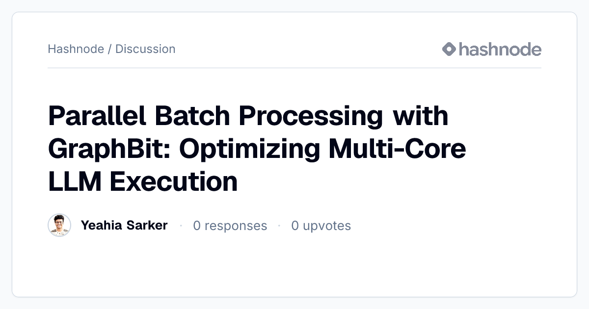 Discussion on 