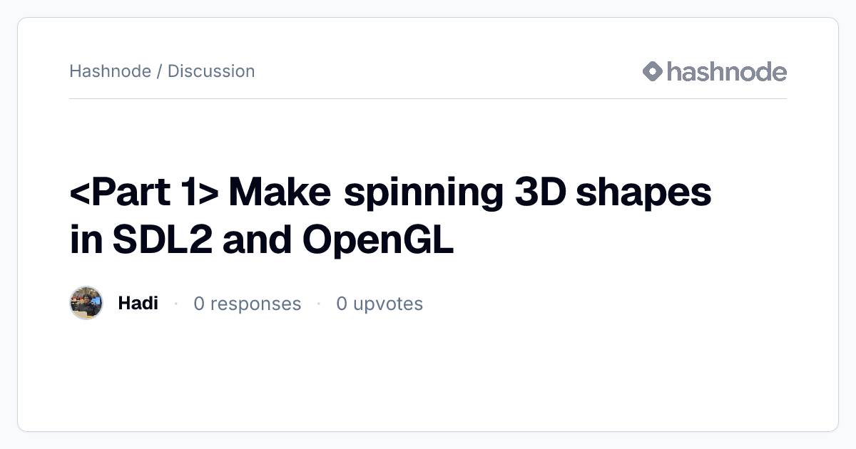 Discussion on 