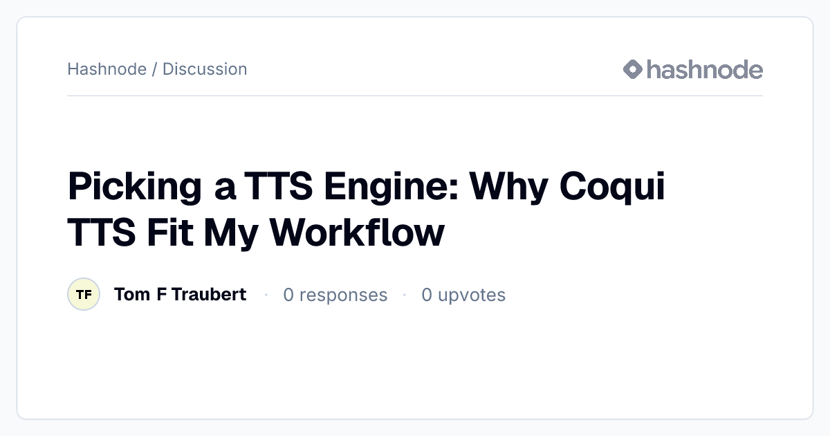 Discussion on 