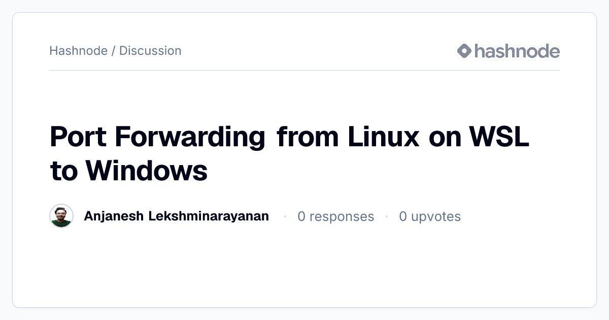 Discussion on 
