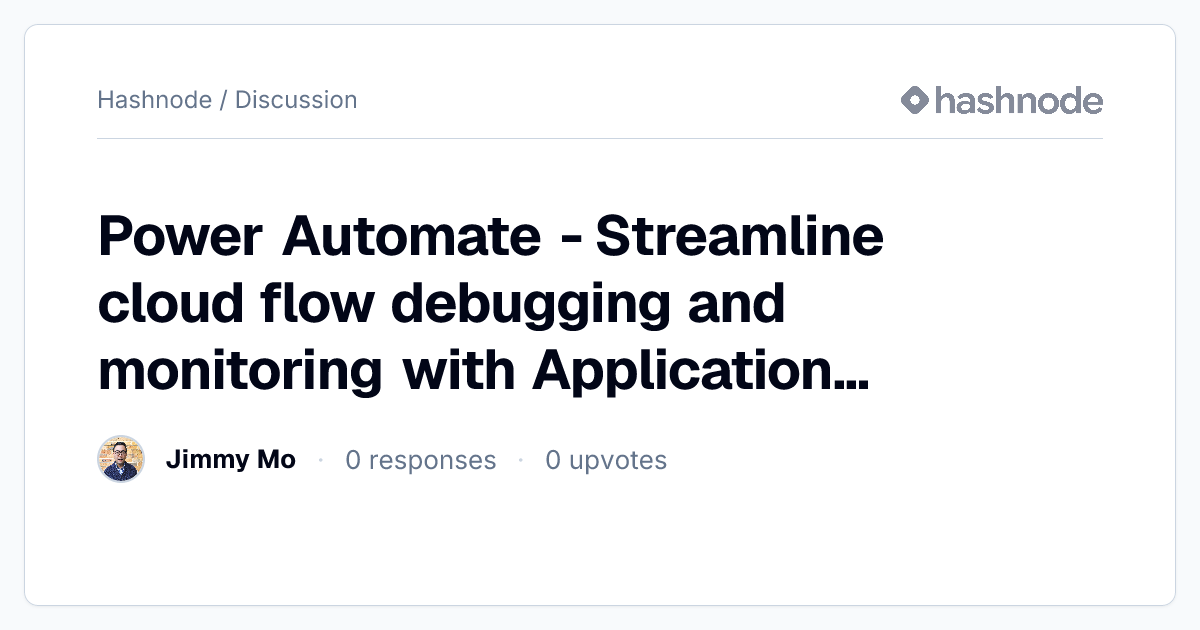 Discussion on 