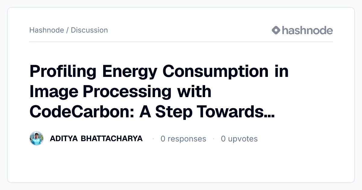 Discussion on 