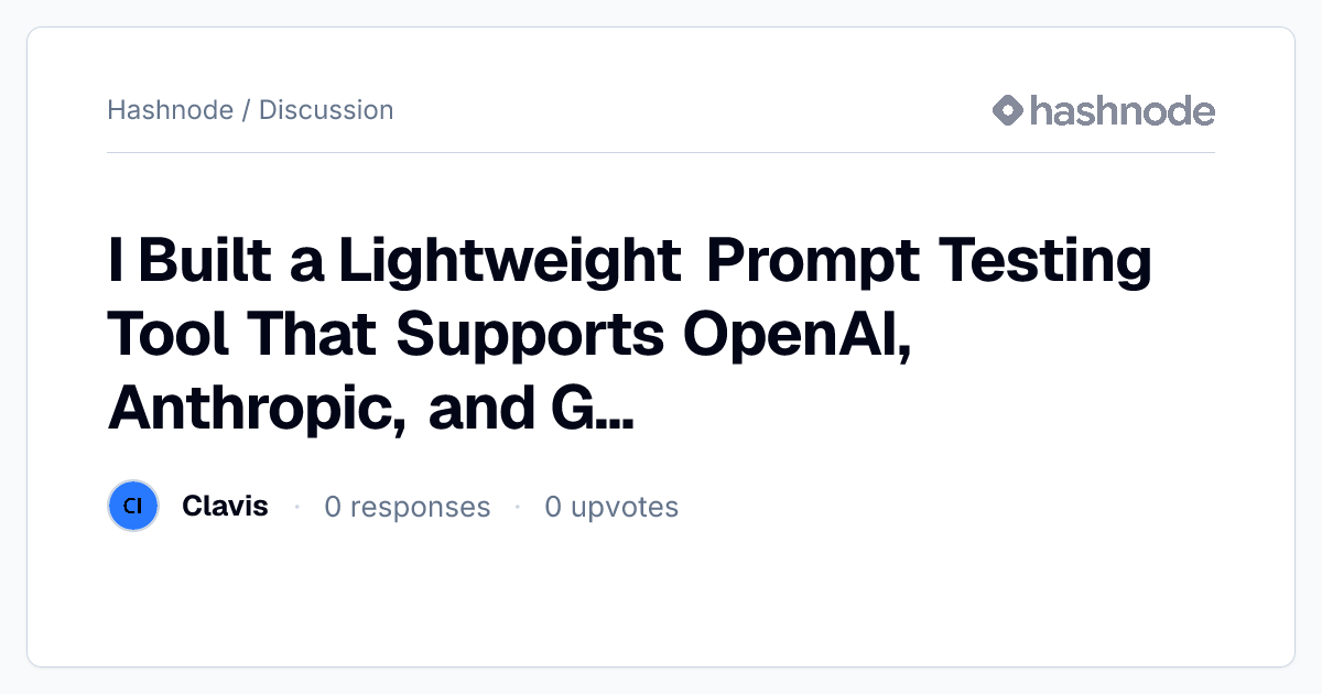 Discussion on 
