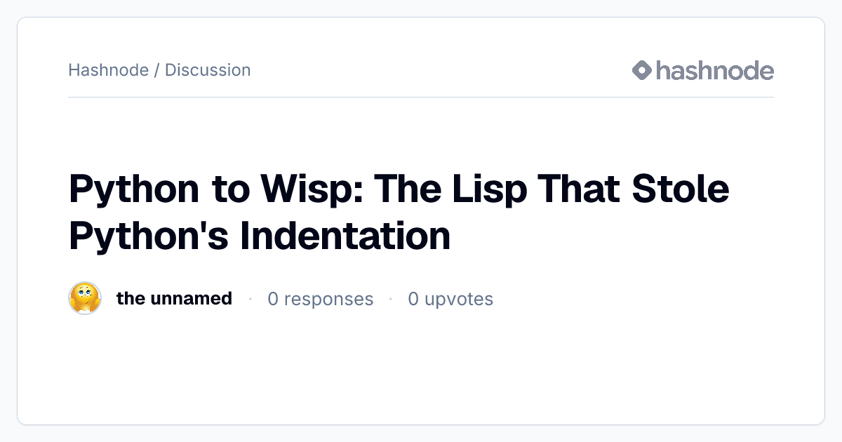 Discussion on 