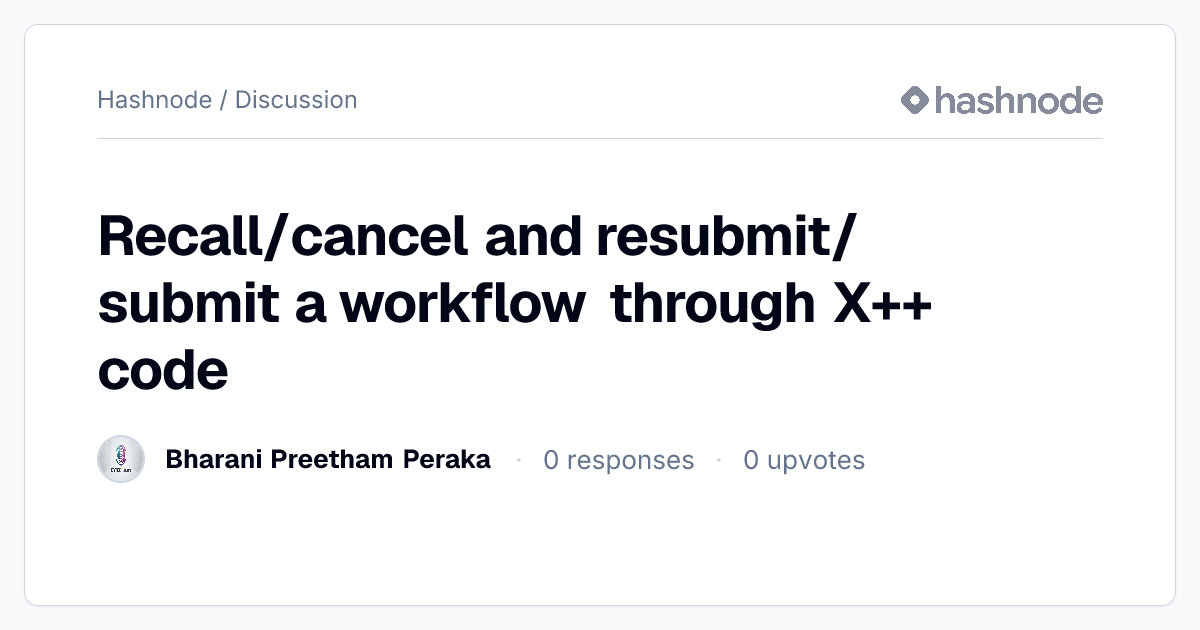 Discussion on 