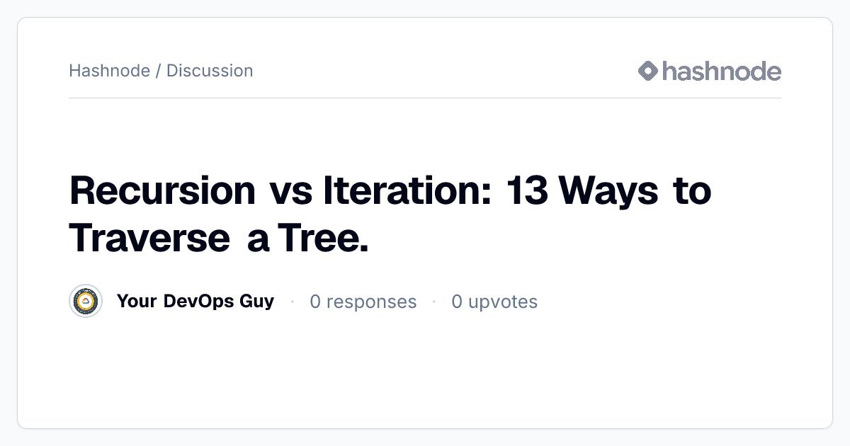 Discussion on 