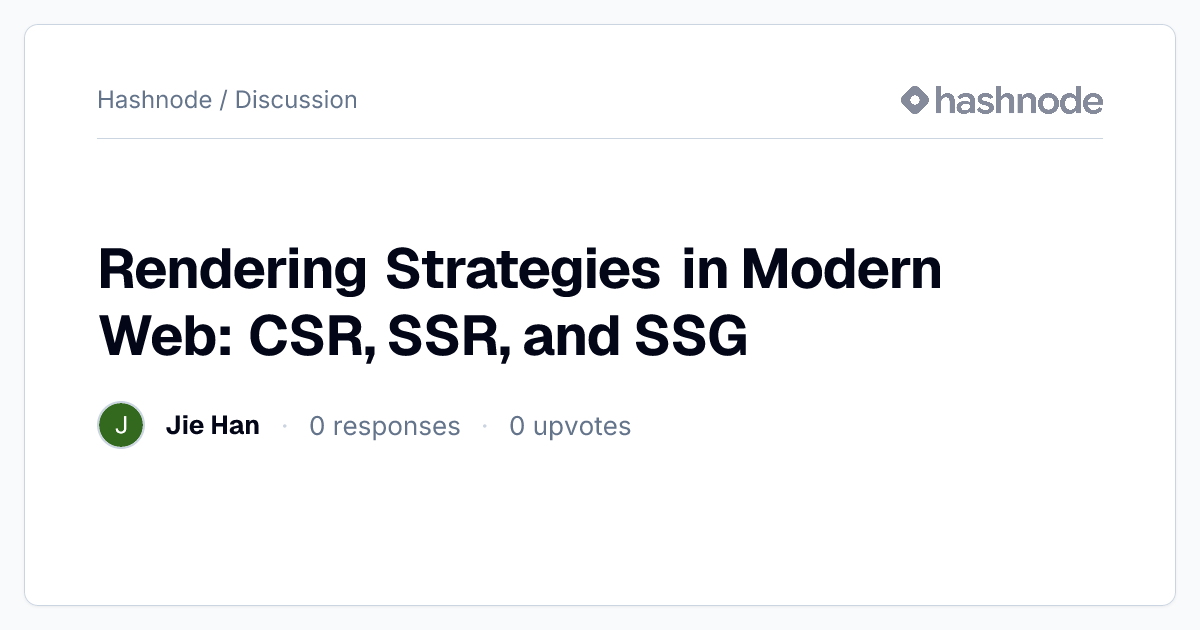 Discussion on 