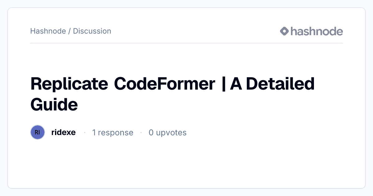 Discussion on 