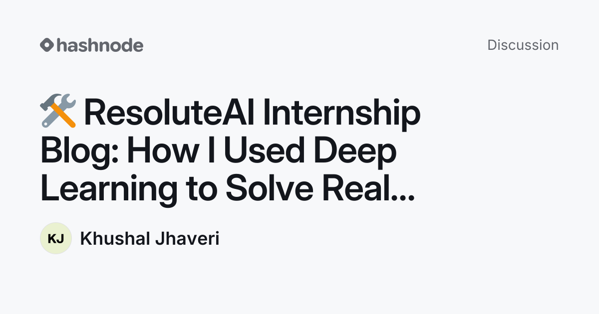 Discussion on 