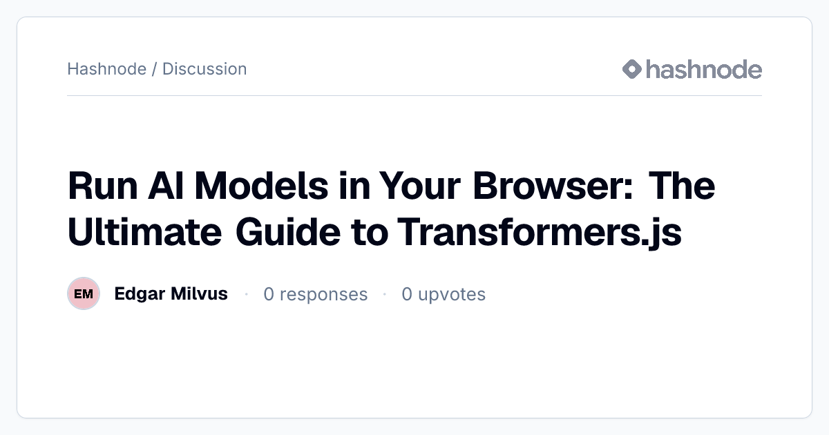 Discussion on 
