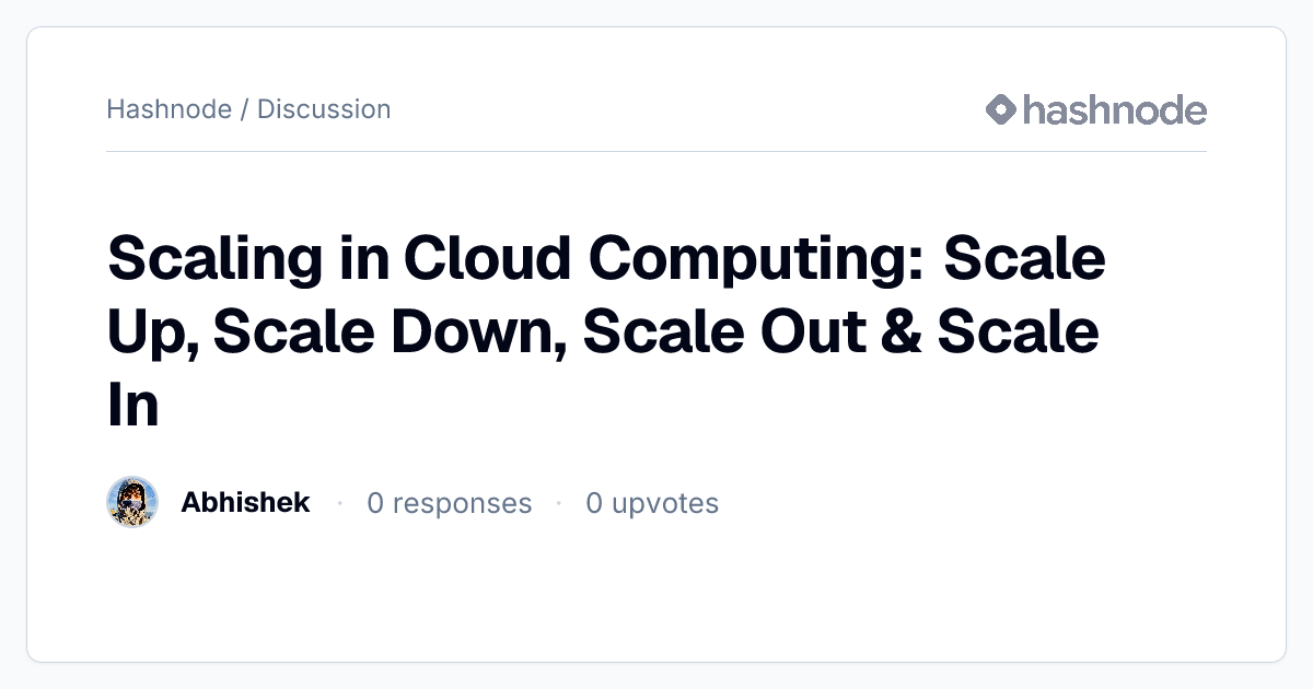 Discussion on 