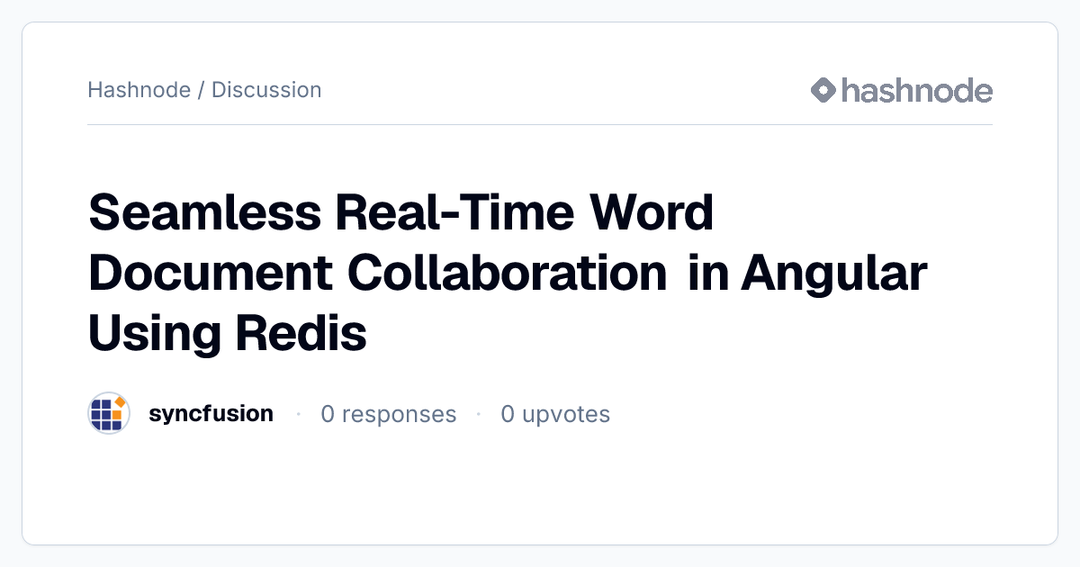 Discussion on 