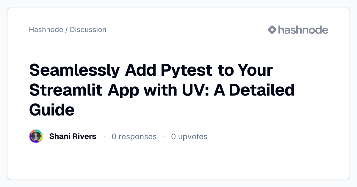 Discussion on 