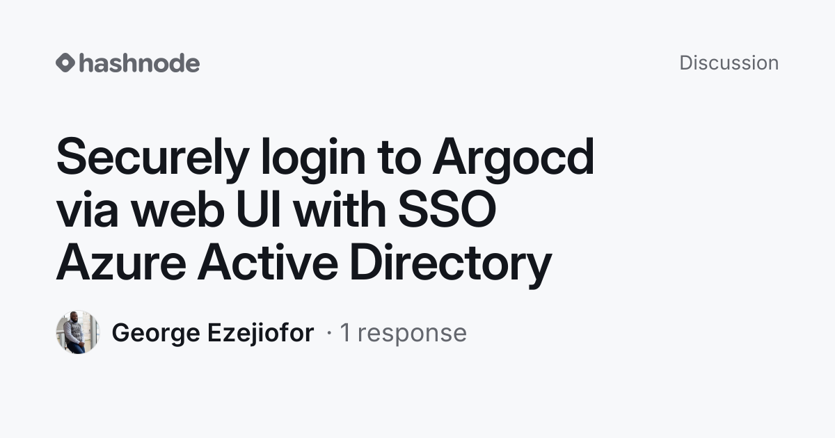 Discussion on 
