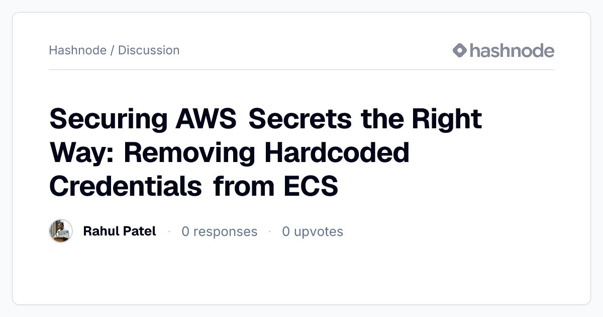 Discussion on 