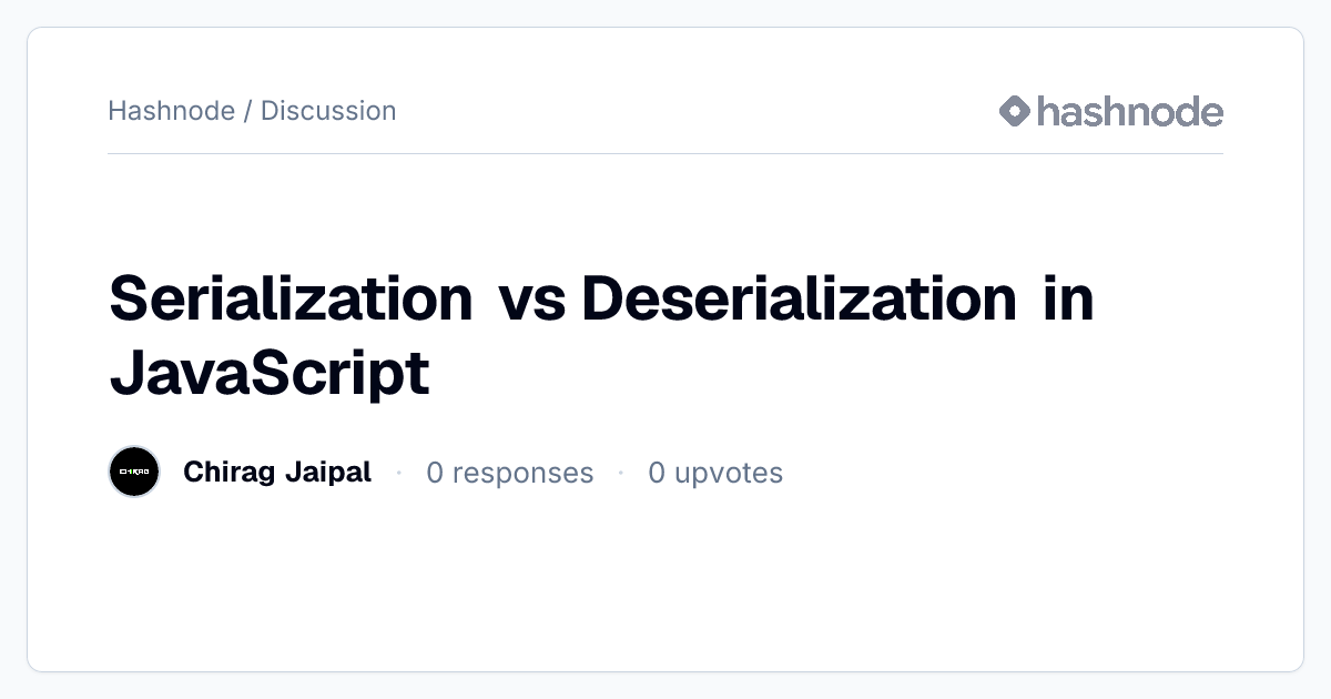 Discussion on 